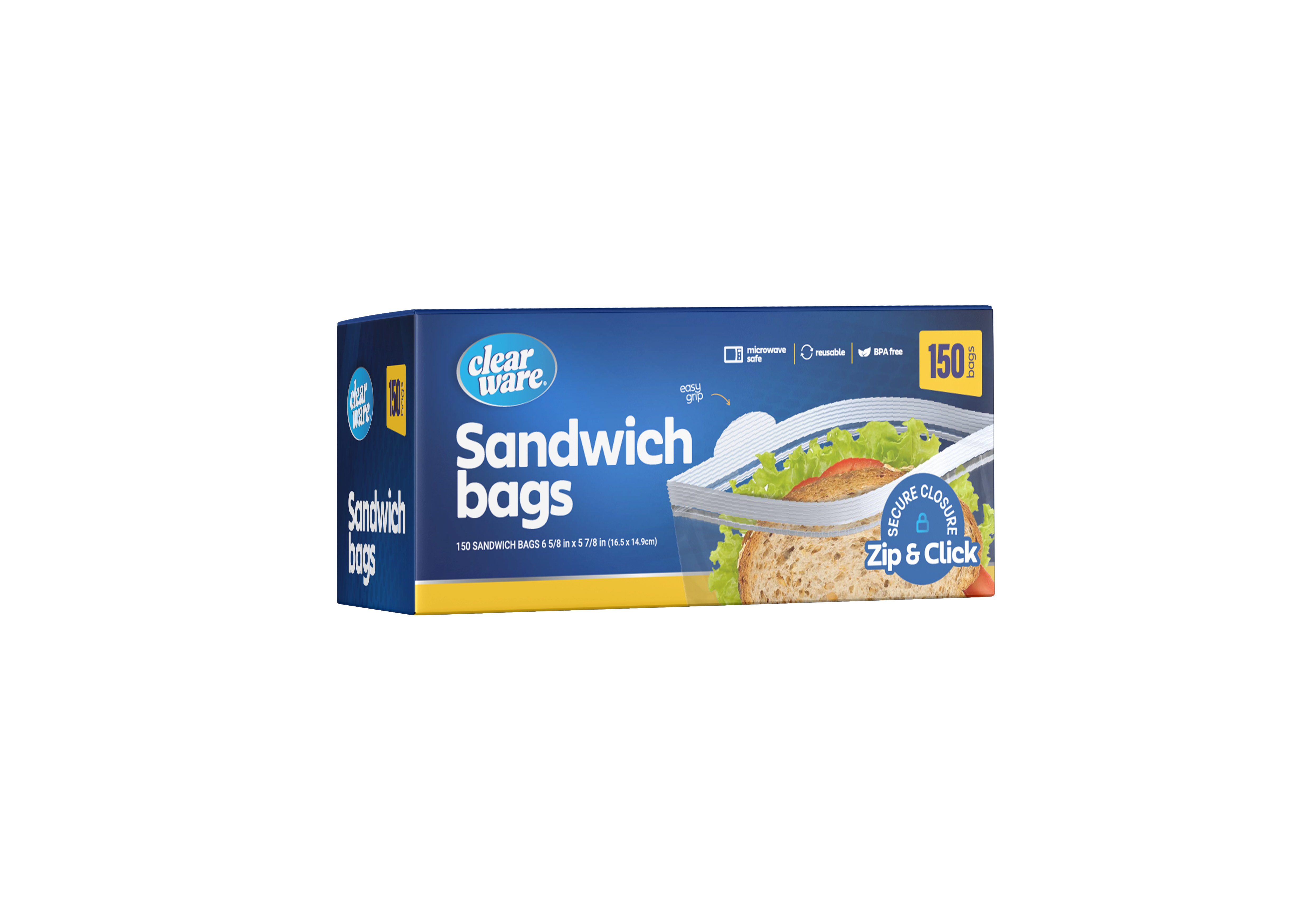 Clearware® Sandwich Bags