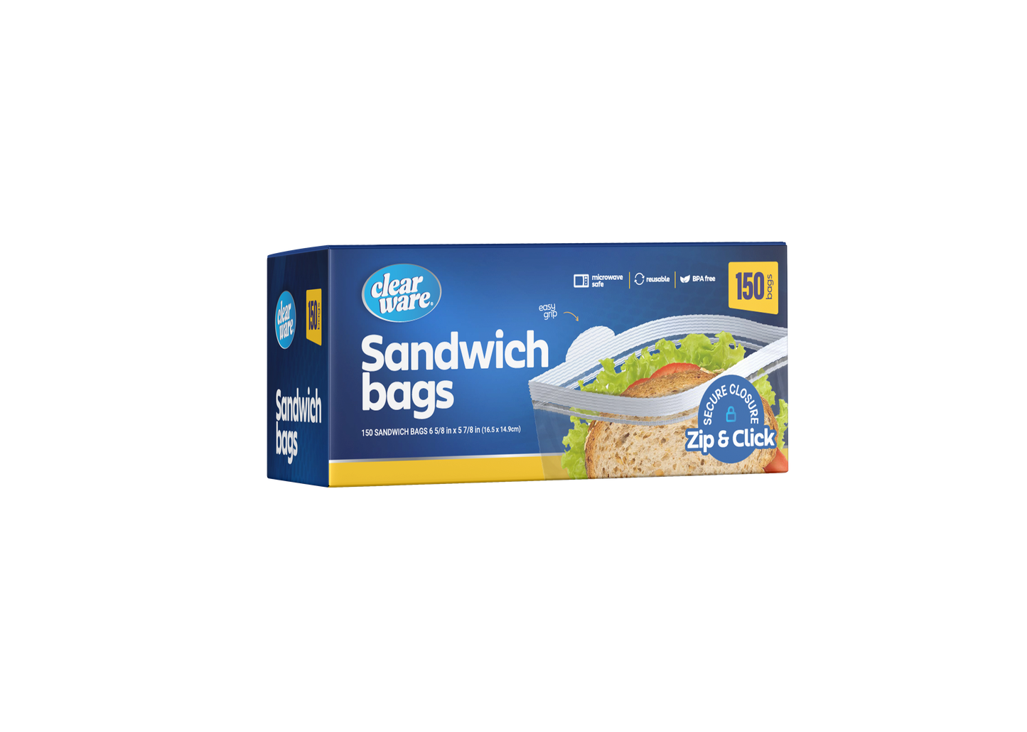 Clearware® Sandwich Bags