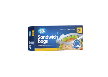 Clearware® Sandwich Bags